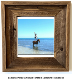 family horseback riding near me in Castle Pines, Colorado